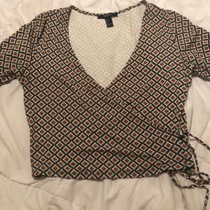 Crop Wrap Top
